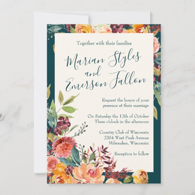 Convite Apaixonar-se (Frente)