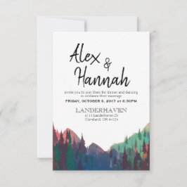 Convite Apenas para Recepção de Casamento