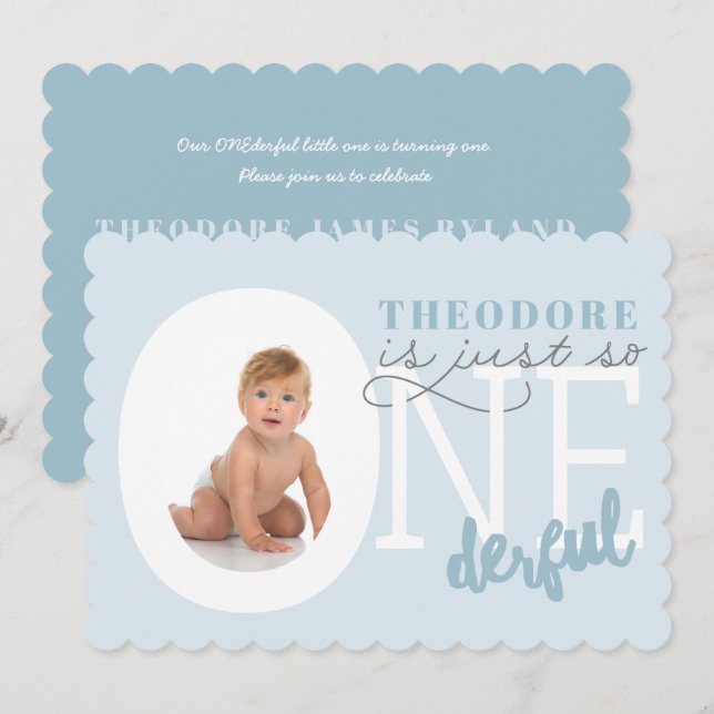 Convite Apenas tão maravilhoso (Frente/Verso)