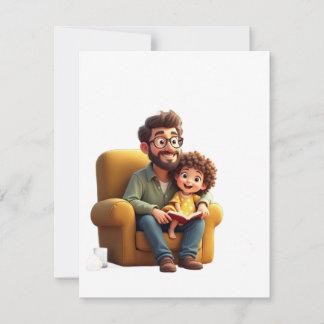 Convite Apenas um pai que sempre apoia