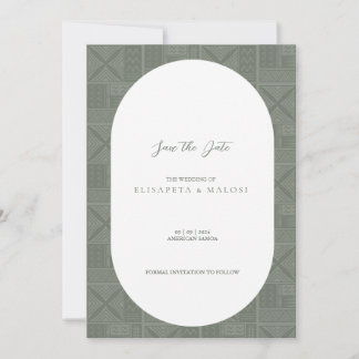 Convite Apia Wedding (Salvar a Data)