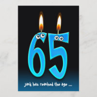 Aposentação na Festa 65 com globo ocular