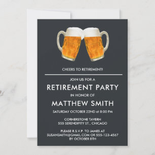 Convite Aposentadoria, apóia