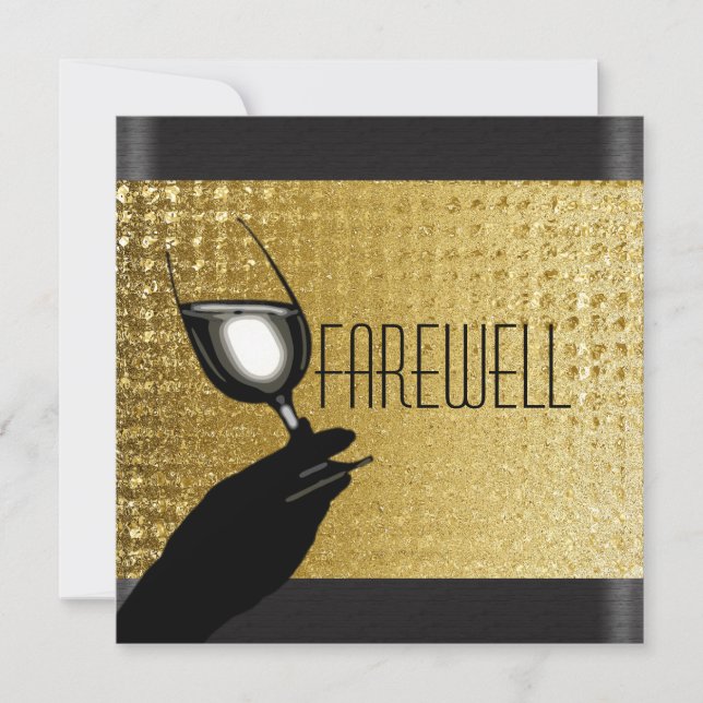 Convite Aposentadoria aposentadoria despedida PERSONALIZAR (Frente)