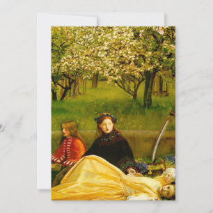 Convite Apple Blossoms Primavera Fine Art