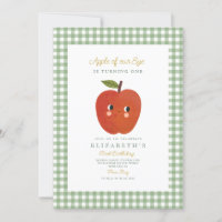 Apple do nosso primeiro aniversario de Apple fofo