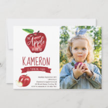 Apple of Our Eye Photo Festa de aniversário Any Ag