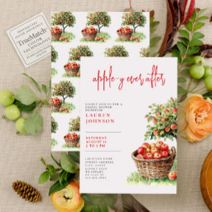 Convite Appleto Depois Do Chá de panela Da Caligrafia Russ