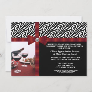 Convite Apreciação de Cliente de Evento Corporativo