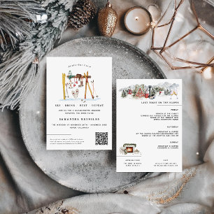 Convite Après-Ski Festa de solteira