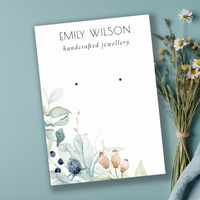 Convite Apresentação de Folheto Verde Azul Pastel (Criador carregado)