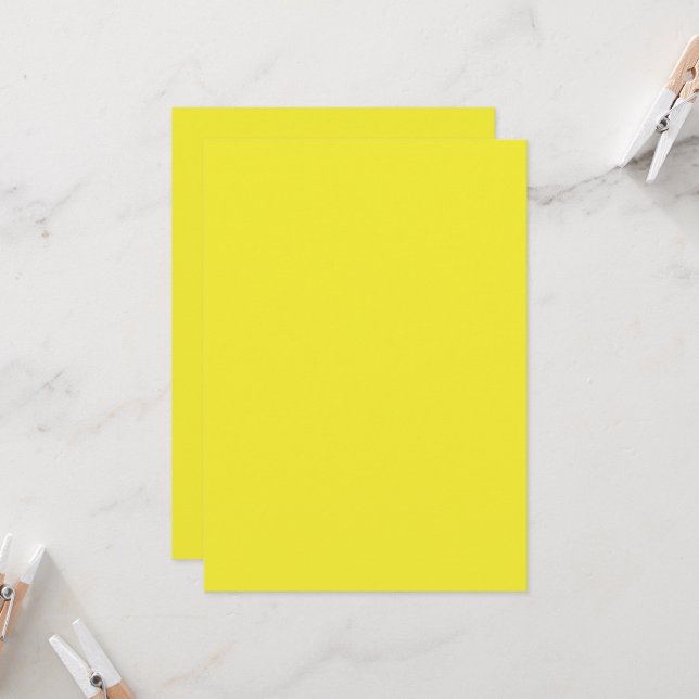 Convite Aprimore seu Design com fundo amarelo (Frente/Verso In Situ)