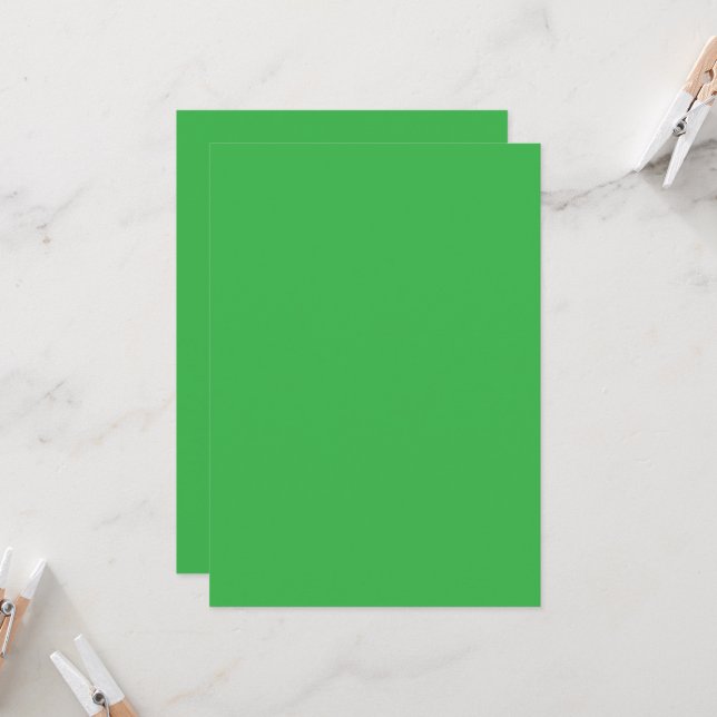 Convite Aprimore seu site com um plano de fundo verde (Frente/Verso In Situ)
