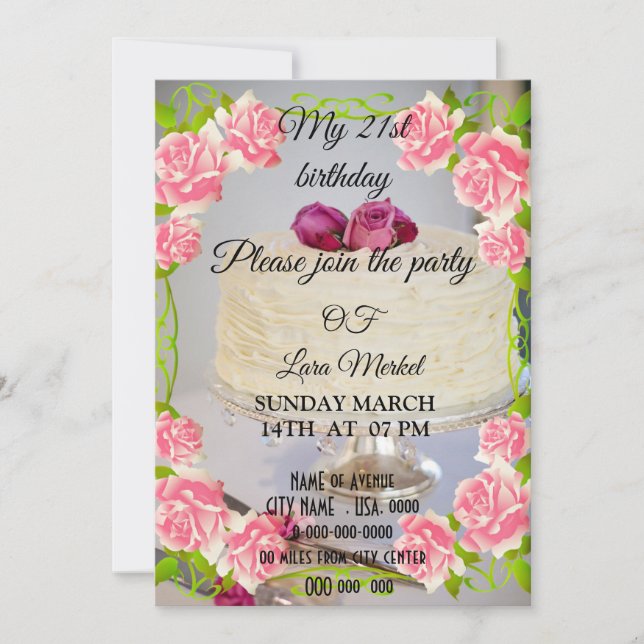 Convite Aproveite 20% de todos os produtos (Frente)