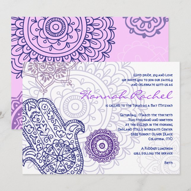 Convite Aqua HEMSA8 (Frente/Verso)