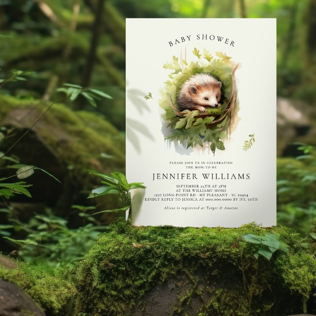 Convite Aquarela chá de fraldas Cachorro-Branco (Criador carregado)