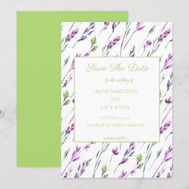 Convite Aquarela de Casamento Save the Date