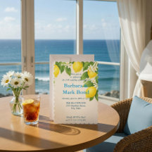 Aquarela de Limão 25º Aniversário de Casamento