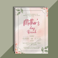 Aquarela, Dia Especial da Mamãe, Brunch do Dia das