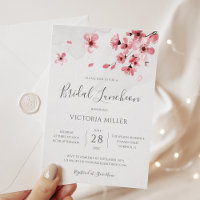 Aquarela Floral Cereja Blossom Bridal Almofada