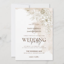 Aquarela Floral Elegante