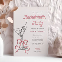 Aquarela Martini - Arco Rosa Bachelorette