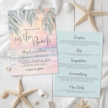 Aquarela No Casamento Tudo Em Um Na Praia