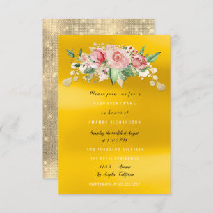 Convite Aquarela Pintada Pintada com chá de panela