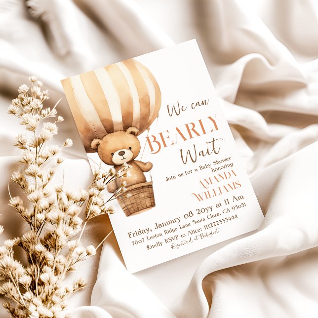 Convite Aquarela Que Podemos Ampliar O Chá de fraldas Do U (Criador carregado)