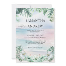 Aquarela Tropical Elegante