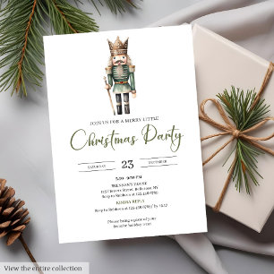 Convite Aquarela Vintage Neutro Terroso Minimalista Natal
