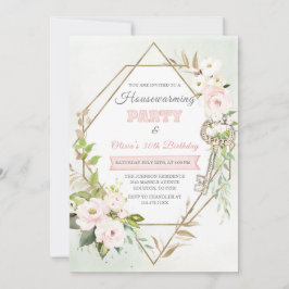 Convite Aqueça a Casa e Celebre o Aniversário de Forma Per