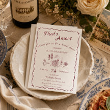 Aquela é a pizza e vinho italiano da festa de noiv