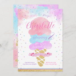 Convite Aqui está o aniversário do Sorvete Scoop