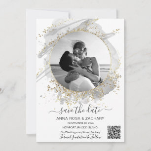 Convite *~* AR6 Foto QR WEDDING SALVE o site da data