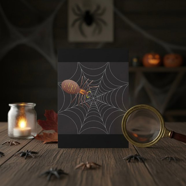 Convite Aranha e Teia de Aranha (Criador carregado)