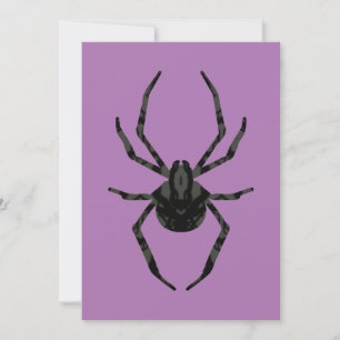 Convite Aranha Velha Comum