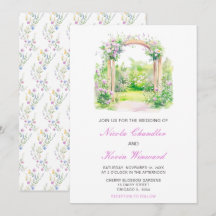 Arca de Casamento Floral primavera