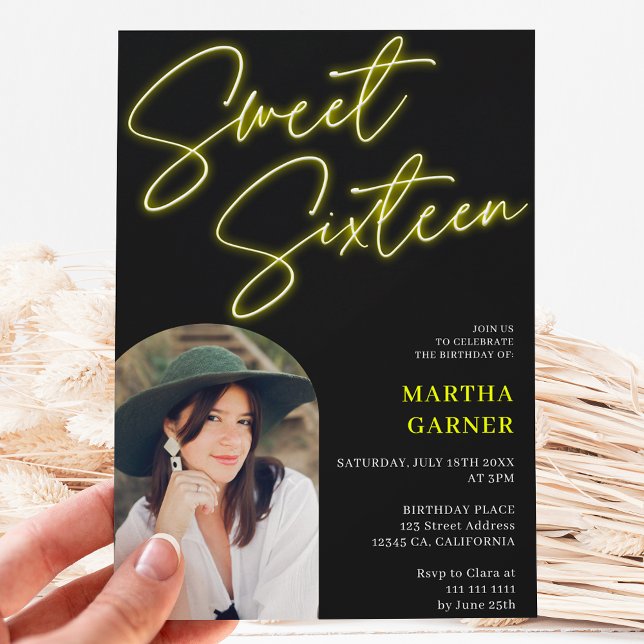 Convite Arca de fotos divertida com script de sinais amare (Criador carregado)