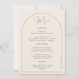 Convite Arca Moderna com Folha Real