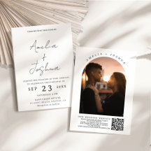 Arch de Fotografia de Caligrafia com código QR em
