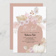 Arch Modern Pumpkin é um Chá de fraldas