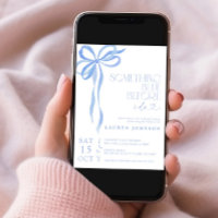 Arco Algo Azul Antes Que Eu Faça Chá de panela