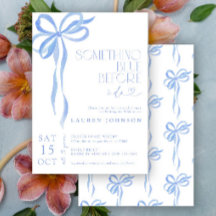 Arco Algo Azul Antes Que Eu Faça Chá de panela