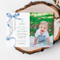 Arco Azul e Foto Rosária Primeira Comunhão Santa