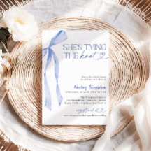 Arco azul Ela é Chá de panela de Casando