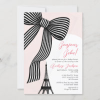 Arco Bonjour Bébé Chá de fraldas parisiense