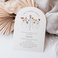 Arco Colorido de Festa de aniversário de 12.a flor