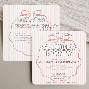 Convite Arco Coquette Sumber party aniversário rosa