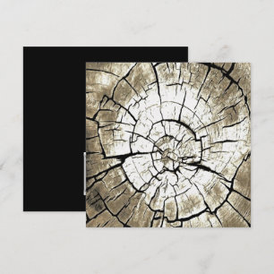 Convite Arco De Árvore De Cinza Pálida, Arte De Abstrato M